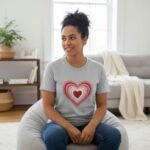 layered heart svg cut file preview multi-layer heart design for Cricut