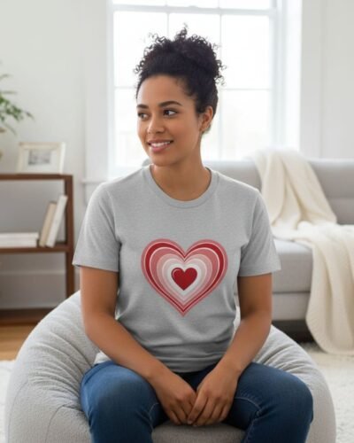 layered heart svg cut file preview multi-layer heart design for Cricut