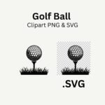 Golf sports clipart high resolution printable