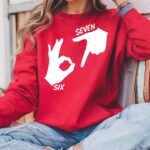 Six Seven Hand Meme SVG PNG PDF – Funny Shirt Design Digital Download - Image 3