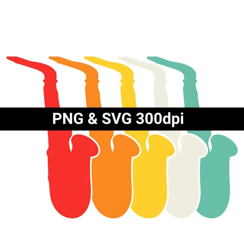 saxophone svg cricut cut file