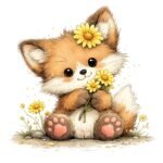 Spring Animals Clipart Set – 20 Whimsical Seasonal PNG Illustrations - Image 8