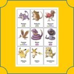 Pokémon National Pokédex Binder Placeholders 1025 Printable Set - Image 4