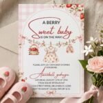 Berry Baby Shower Invitation