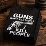 Guns Don’t Kill People Funny Slogan Shirt SVG Download - Image 3