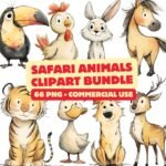 Safari Animals Clipart