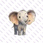 Safari Animals Watercolor Clipart PNG Pack – 50+ Jungle Designs - Image 3