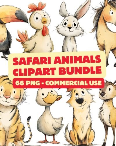 Safari Animals Clipart