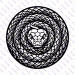 Ball Python SVG Bundle – 3 Detailed Snake Design Files - Image 3