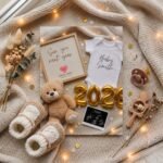 New Year Baby Announcement Canva Template 2026 & 2027 - Image 4